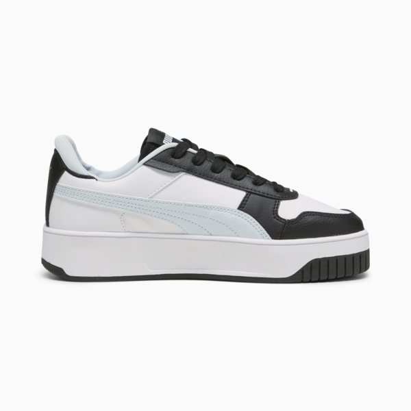 Carina Street Sneakers Women, PUMA White-Icy Blue-PUMA Black, large-ZAF