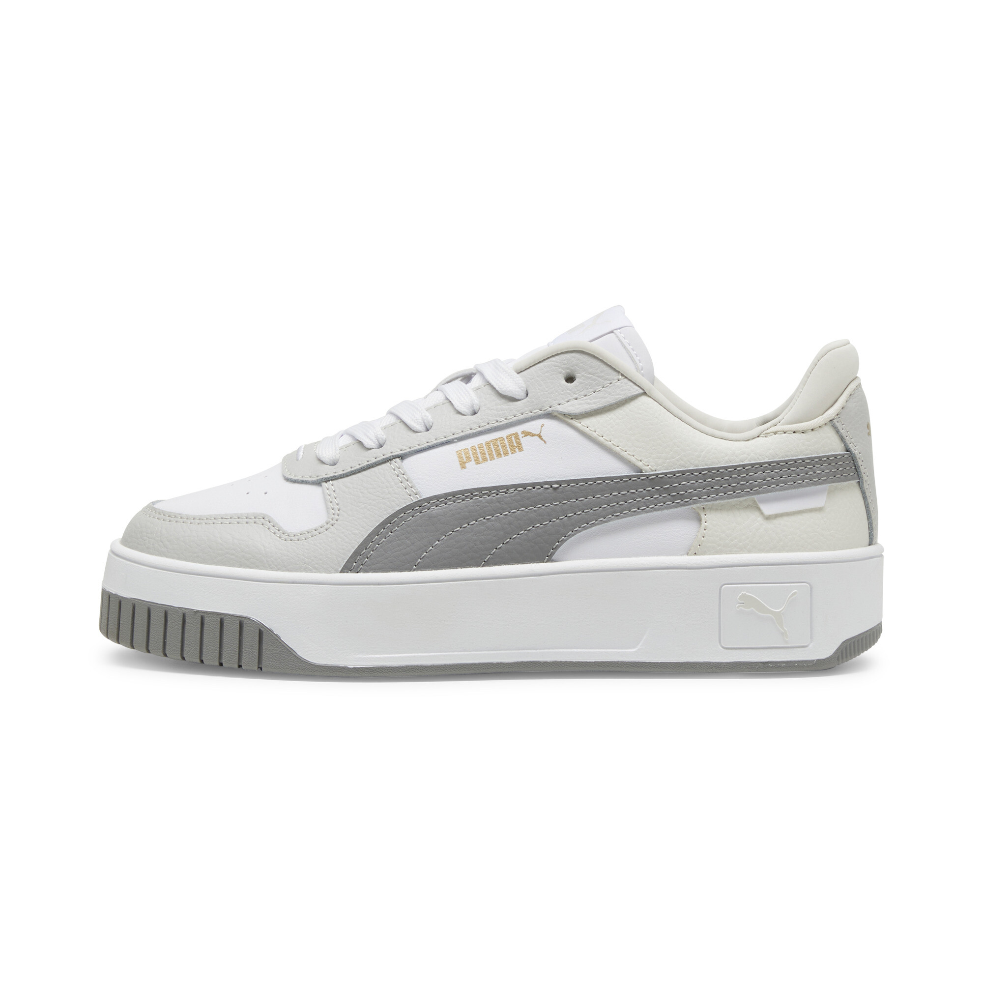 Women's Puma Carina Street Sneakers, White, Size 38.5, Shoes