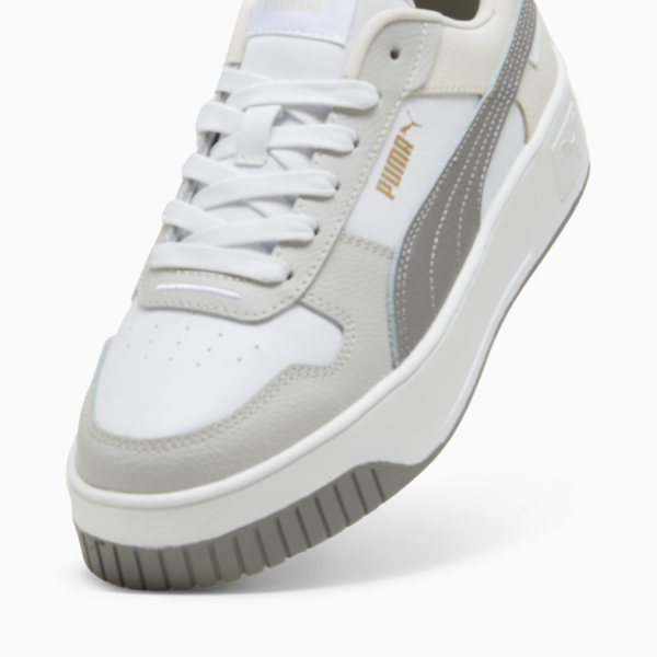 Carina Street Sneakers Women, PUMA White-Stormy Slate-PUMA Gold, large-ZAF