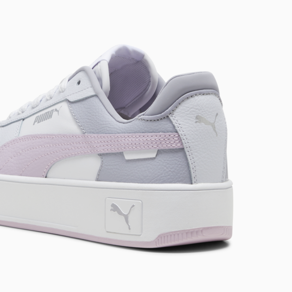 Carina Street Sneakers Women, PUMA White-Grape Mist-PUMA Silver, large-ZAF