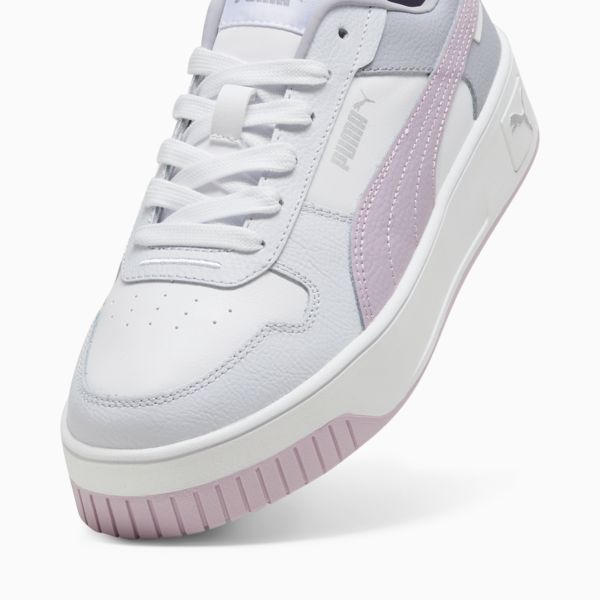 Carina Street Sneakers Women, PUMA White-Grape Mist-PUMA Silver, large-ZAF