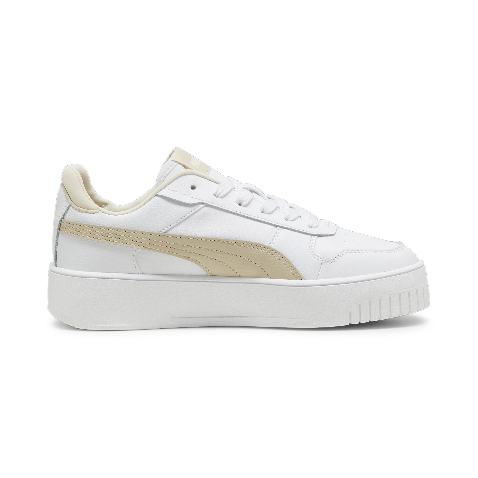 Women's Puma Carina Street Sneakers, White, Size 42, Shoes