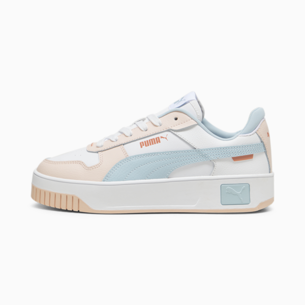 Carina Street Sneakers Women, PUMA White-Frosted Dew-Island Pink, swatch-ZAF