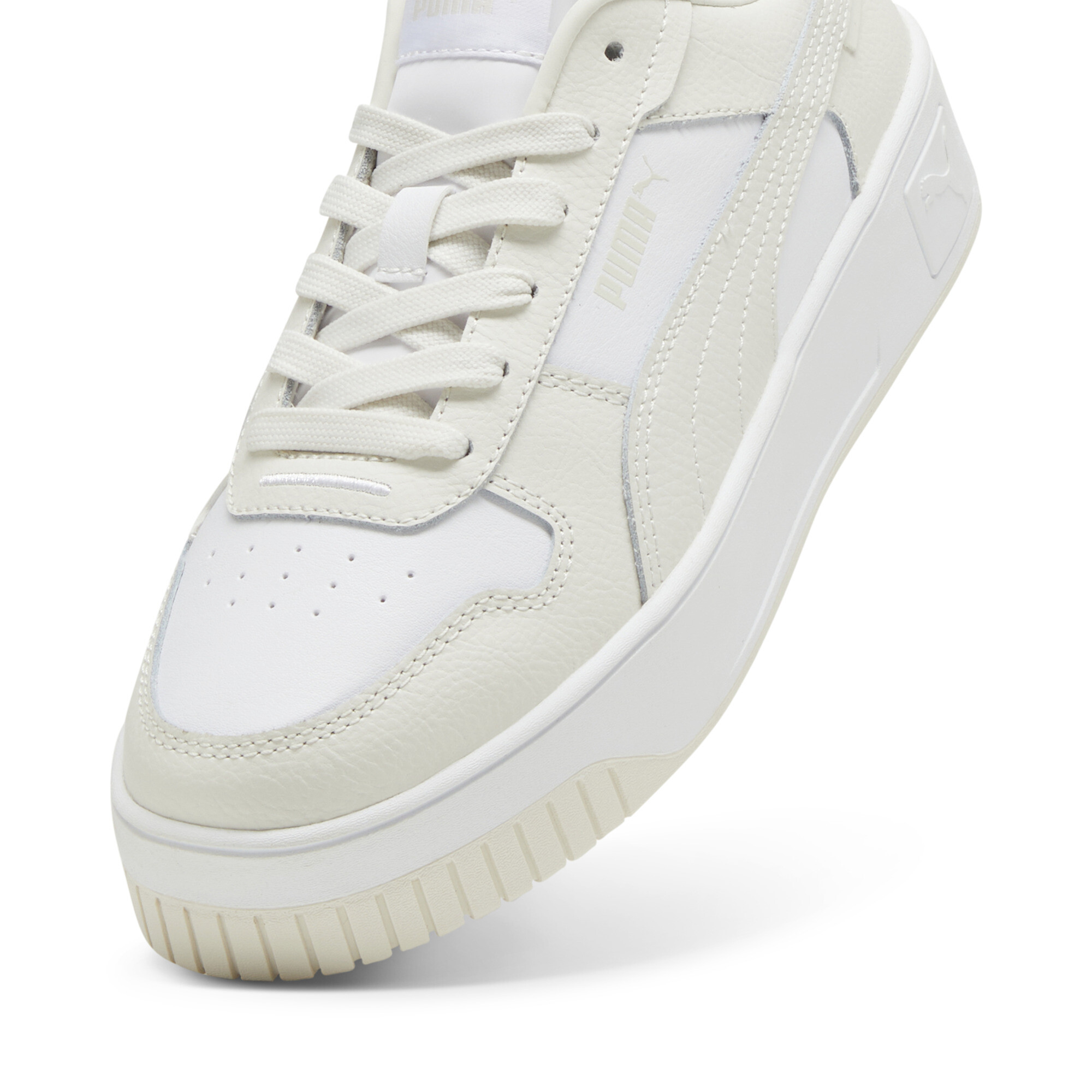 Carina Street sneakers voor Dames, Grijs/Wit, Maat 37 | PUMA