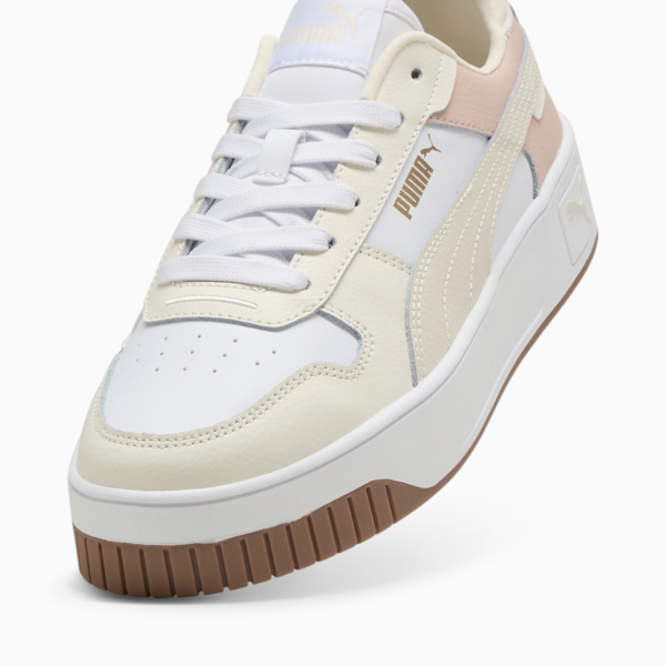 Carina Street Sneakers Women, PUMA White-Alpine Snow-Frosted Ivory, large-MEX