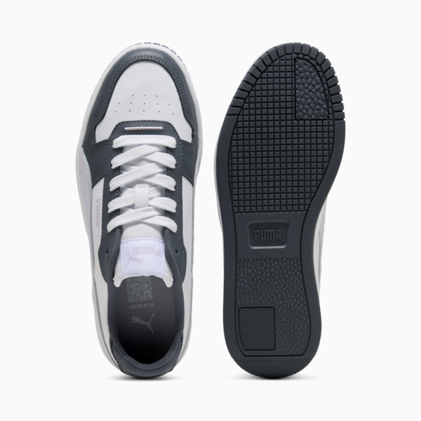 Carina Street Sneakers Women, PUMA White-Lilac Frost-Galactic Gray, large-ZAF