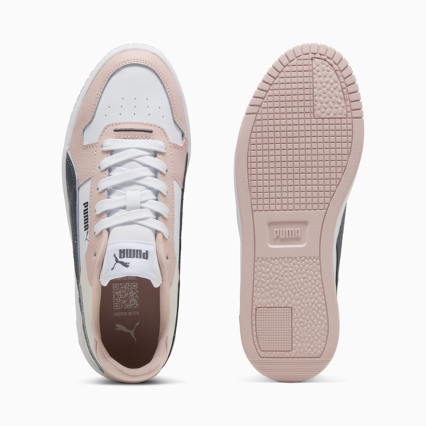 Zapatillas para mujer Carina Street, PUMA White-Strong Gray-Rose Quartz, large-ARG