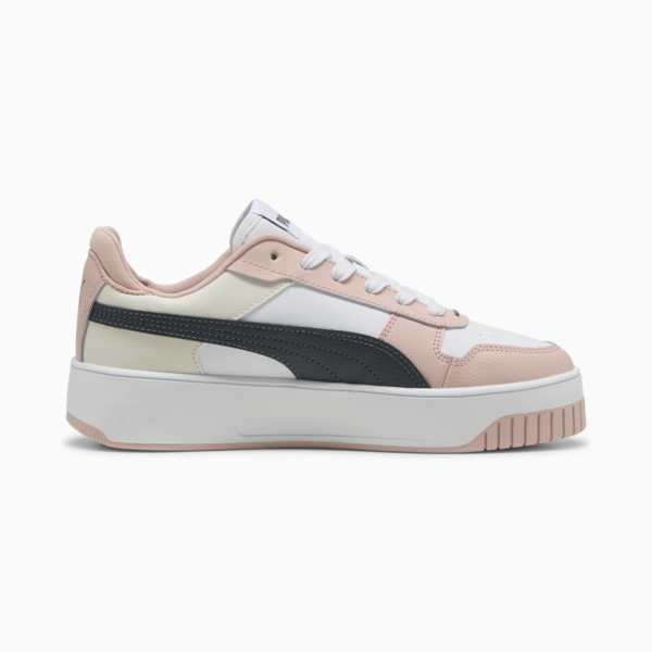 Zapatillas para mujer Carina Street, PUMA White-Strong Gray-Rose Quartz, large-ARG