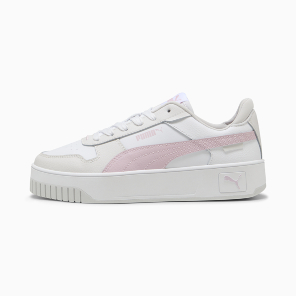 Tenis para mujer Carina Street, PUMA White-Rose Mauve-Feather Gray, large-MEX