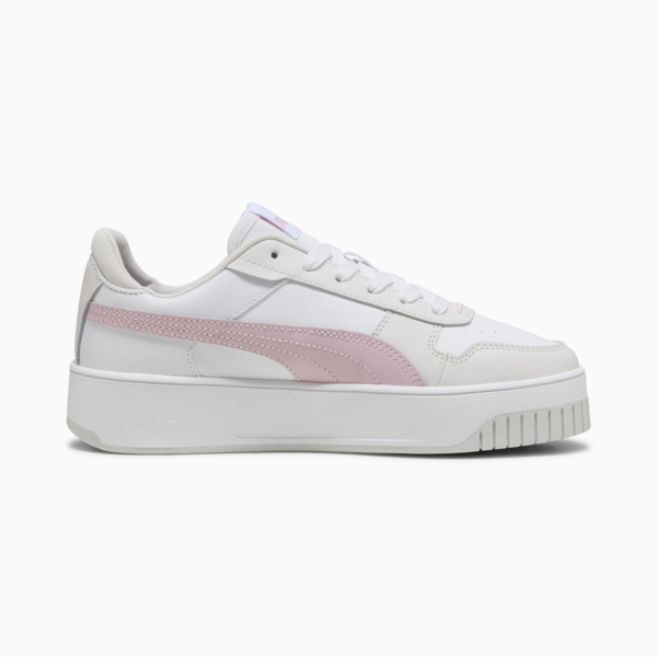 Tenis para mujer Carina Street, PUMA White-Rose Mauve-Feather Gray, large-MEX
