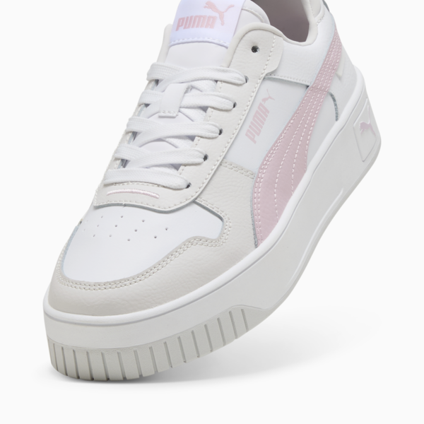 Tenis para mujer Carina Street, PUMA White-Rose Mauve-Feather Gray, large-MEX