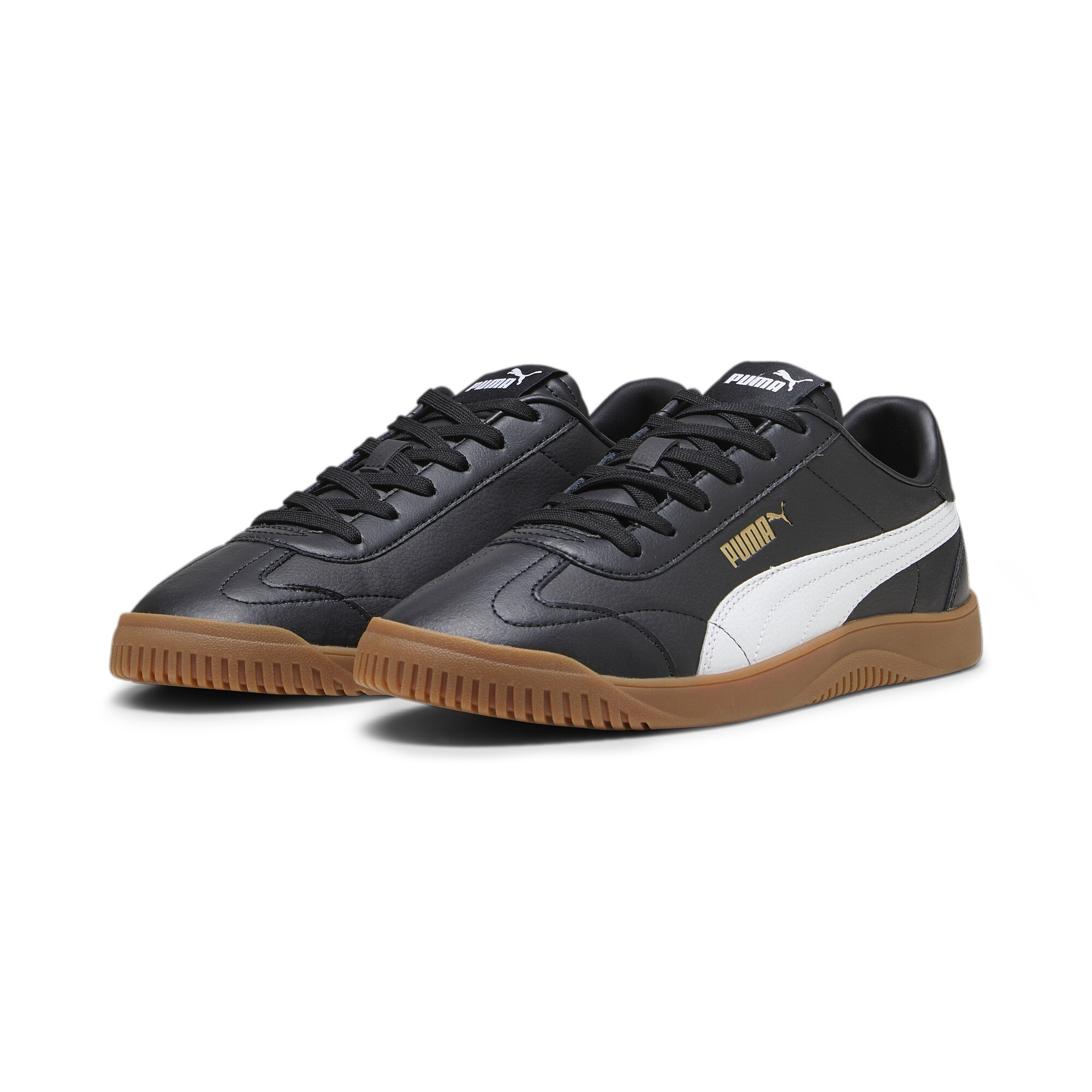 Puma Club 5v5 Sneakers, Black, Size 40.5, Shoes