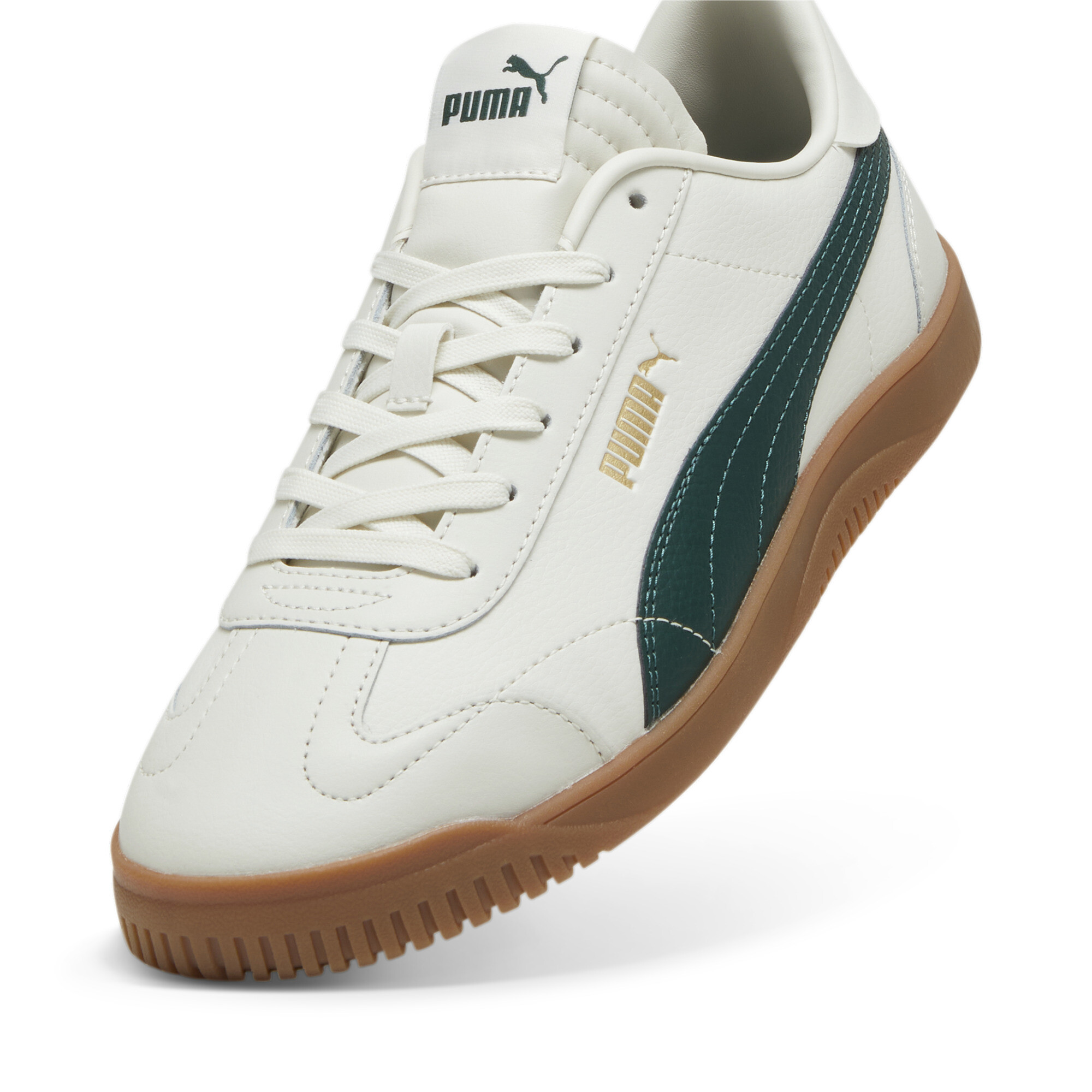 PUMA Club 5v5 sneakers, Grijs/Goud, Maat 44,5