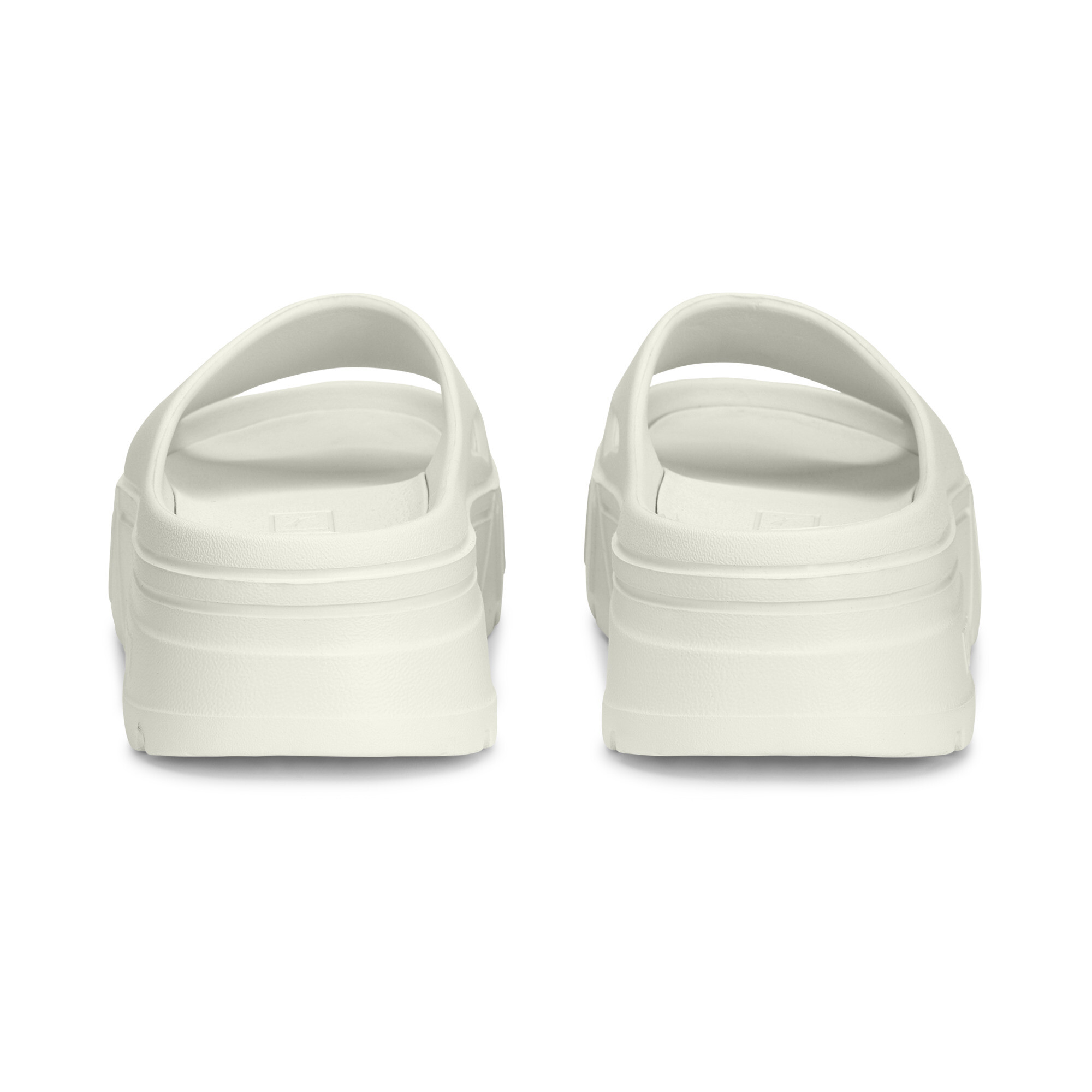 Women's PUMA Mayze Stack Injex Sandals Women In White, Size EU 38