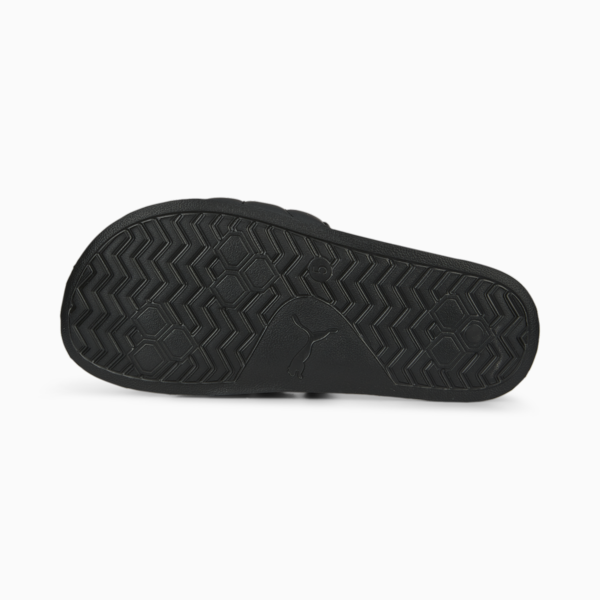 Leadcat 2.0 Puffy Slides Women, PUMA Black-Metallic Gold, large-MEX