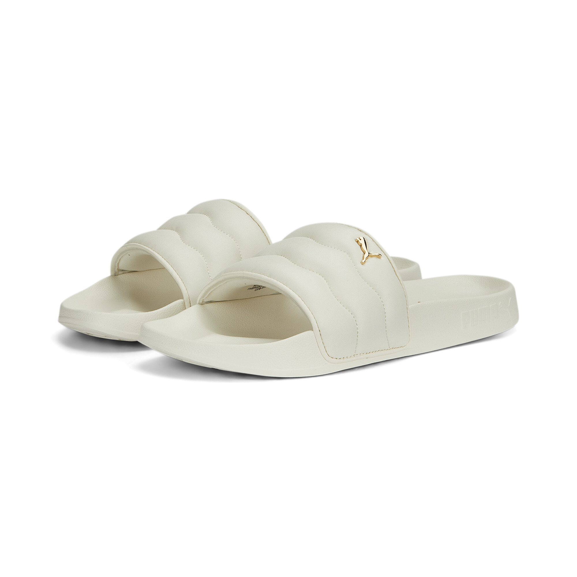 Women's PUMA Leadcat 2. 0 Puffy Slides Women In White, Size EU 38