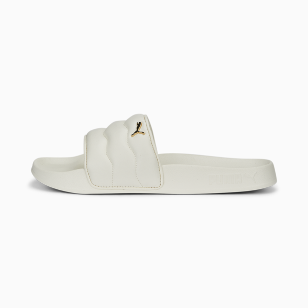 Leadcat 2.0 Puffy Slides Women, Pristine-Metallic Gold, large-MEX