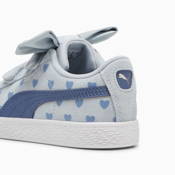 Zapatillas para niñas Suede Classic Re-Bow, Frosted Dew-Blue Horizon, large-ARG