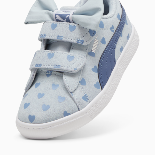 Zapatillas para niñas Suede Classic Re-Bow, Frosted Dew-Blue Horizon, large-ARG