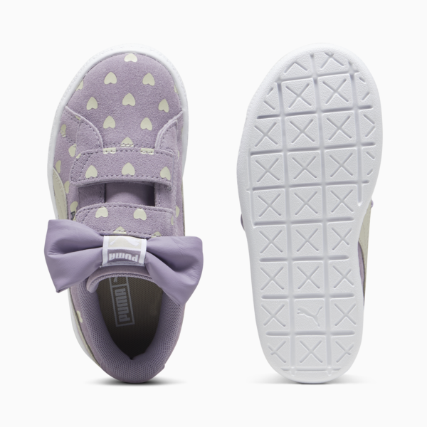 Zapatillas para niñas Suede Classic Re-Bow, Pale Plum-Desert Dust, large-ARG