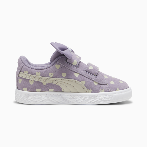 Zapatillas para niñas Suede Classic Re-Bow, Pale Plum-Desert Dust, large-ARG