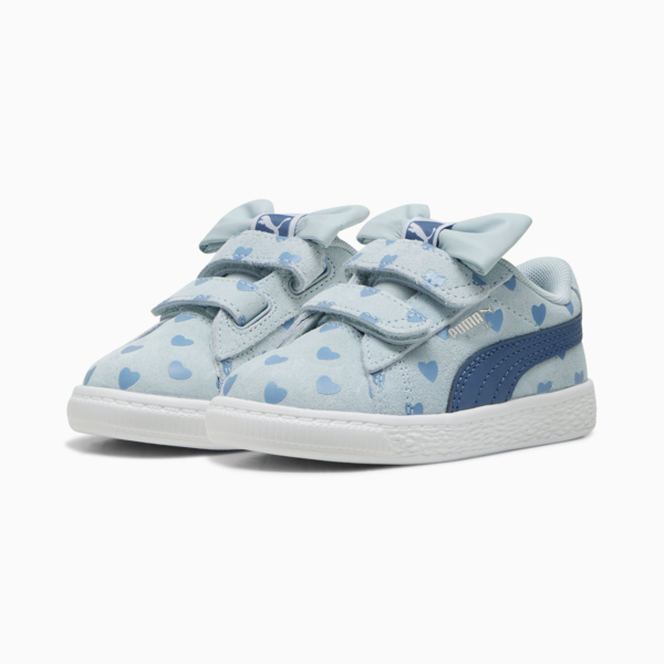 Zapatillas para infantes Suede Classic Re-Bow, Frosted Dew-Blue Horizon, large-ARG
