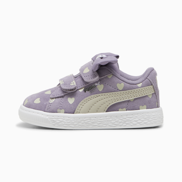 Zapatillas para infantes Suede Classic Re-Bow, Pale Plum-Desert Dust, swatch-ARG