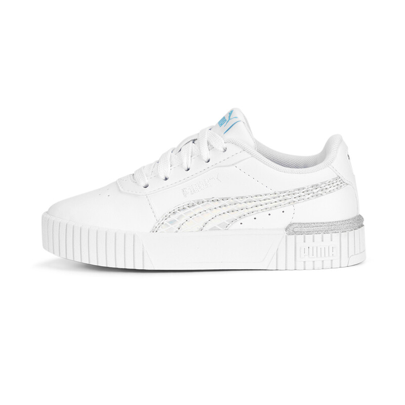 

PUMA Carina 2.0 Mermaid Kids' Sneakers, White/black/silver