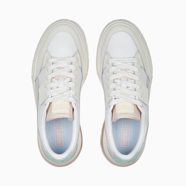 Zapatillas para mujer Mayze Stack Luxe, PUMA White-Marshmallow, large-ARG