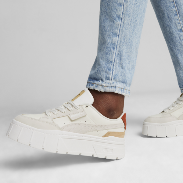 Mayze Stack Luxe Sneakers Women, Warm White, large-ZAF