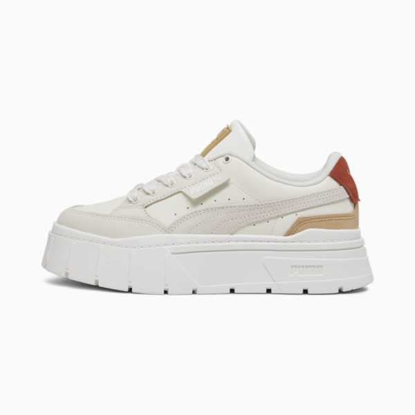 Mayze Stack Luxe Sneakers Women, Warm White, large-ZAF