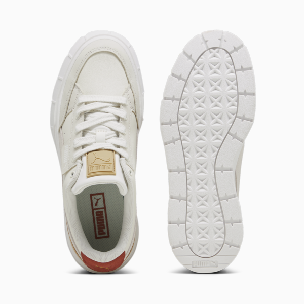 Mayze Stack Luxe Sneakers Women, Warm White, large-ZAF