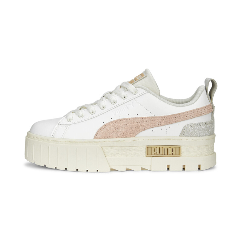 Women's PUMA Mayze Thrifted Sneakers, White