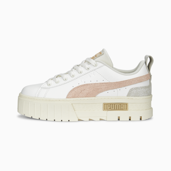 Mayze Thrifted Sneakers Women, Warm White, large-ZAF