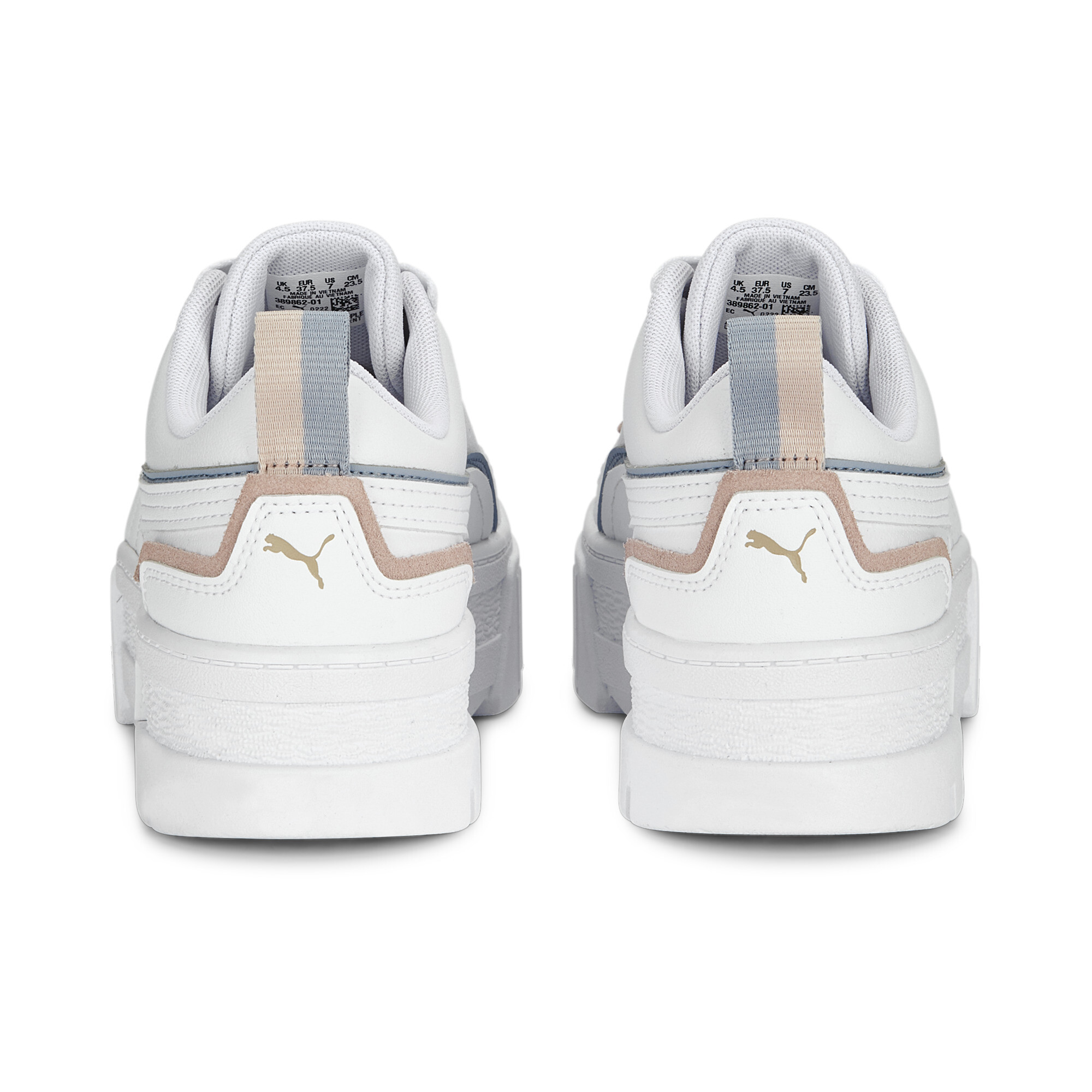 Women's PUMA Mayze UT Sneakers Women In White, Size EU 40.5