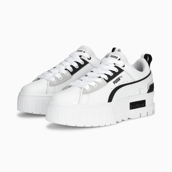 Mayze UT Sneakers Women, PUMA White-PUMA Black, large-MEX