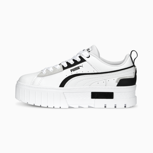 Mayze UT Sneakers Women, PUMA White-PUMA Black, large-MEX