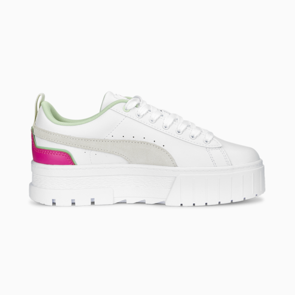 Mayze Brighter Days Sneakers Women, PUMA White-Marshmallow-Ravish, large-ZAF