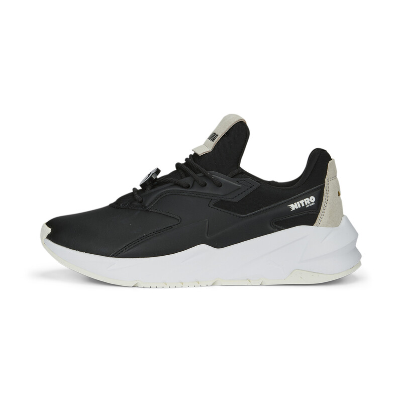Women's PUMA Fier Nitro Lightweight Sneakers in Black size 3