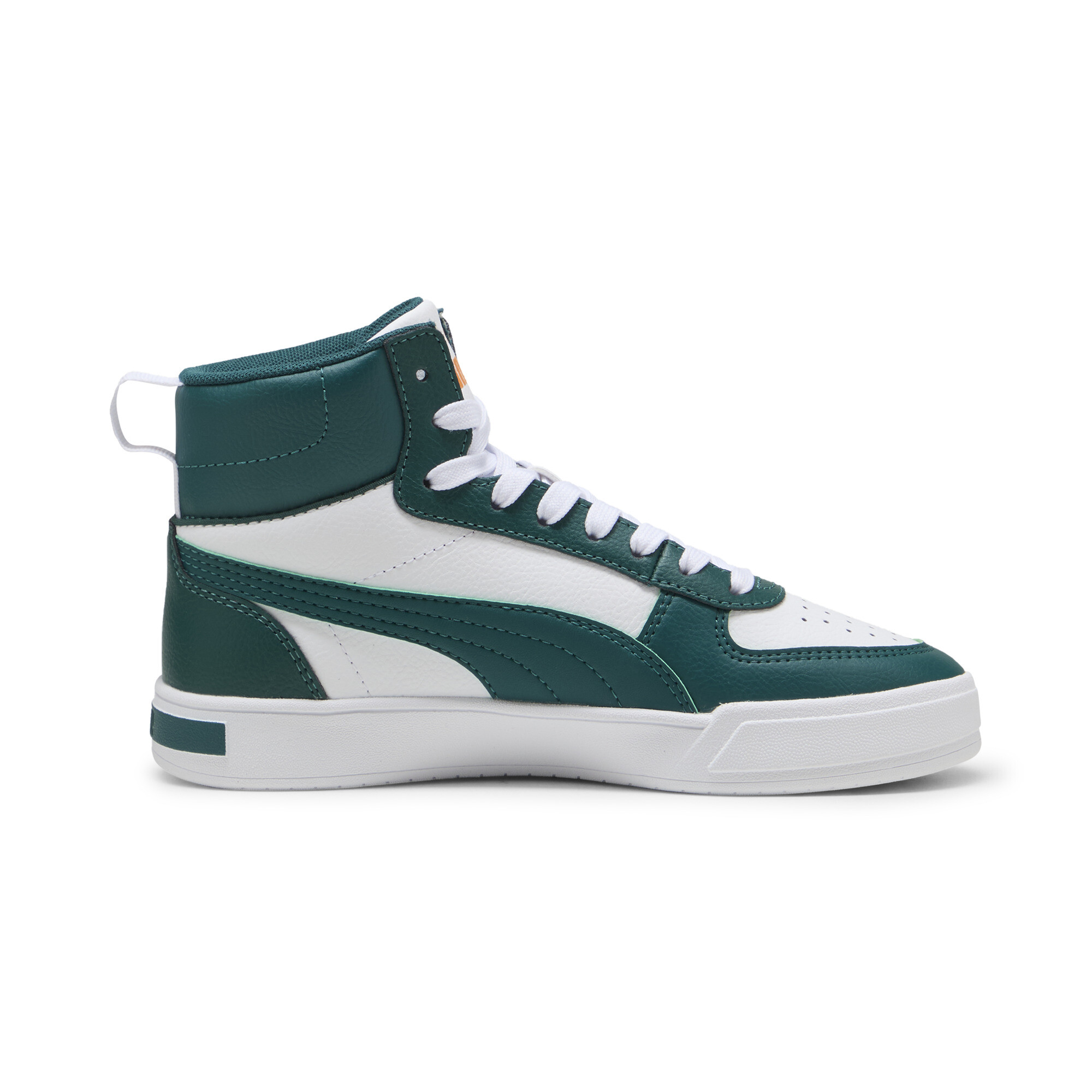 PUMA Caven Mid sneakers, Groen/Wit, Maat 36 thumbnail 3