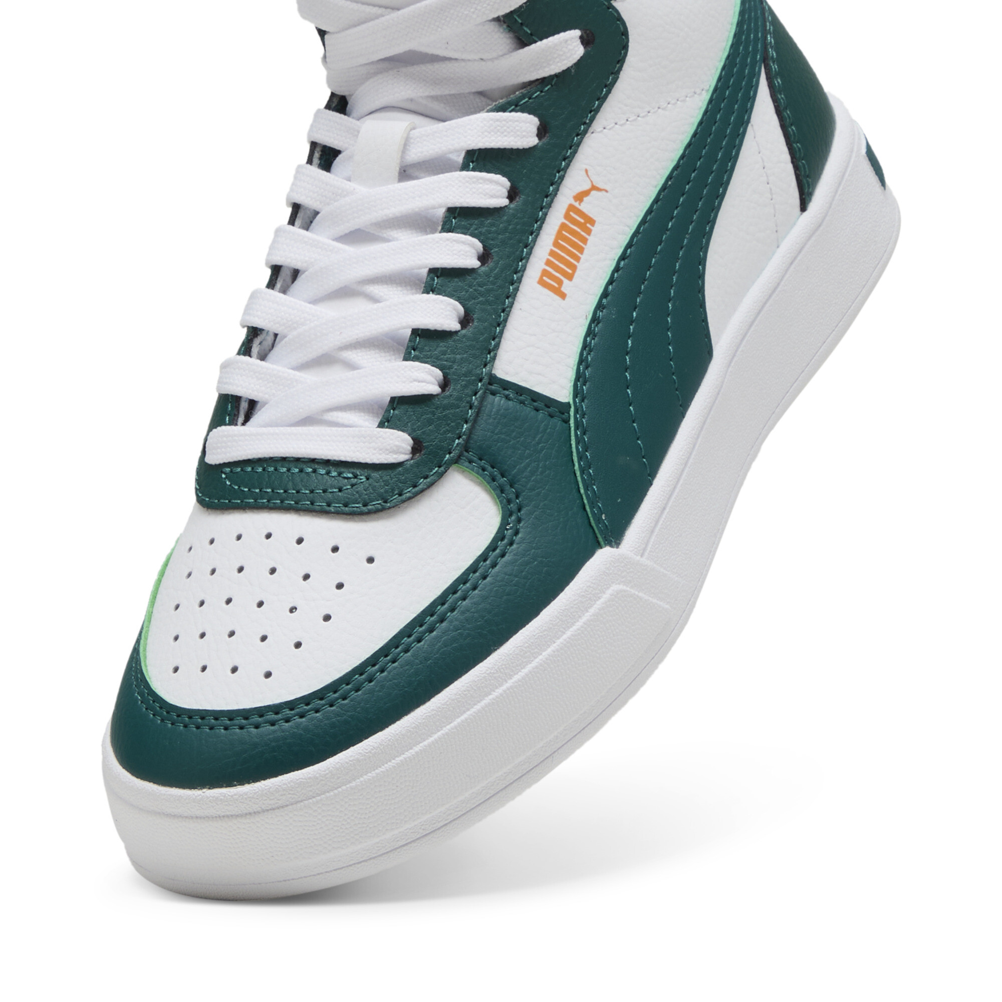 Caven Mid sneakers, Groen/Wit, Maat 38,5 | PUMA