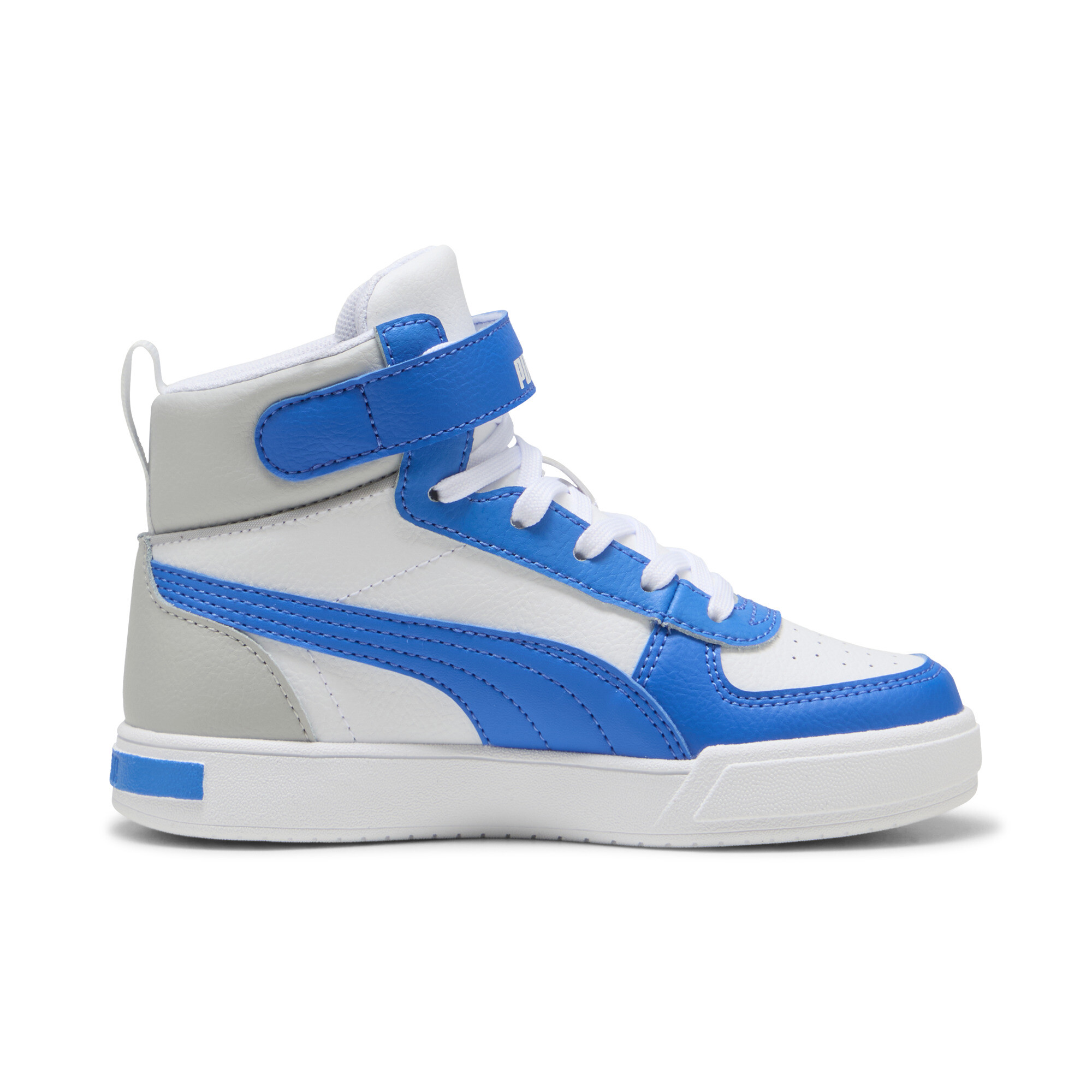 Puma Caven Mid Sneakers Kids, White, Size 32.5, Shoes