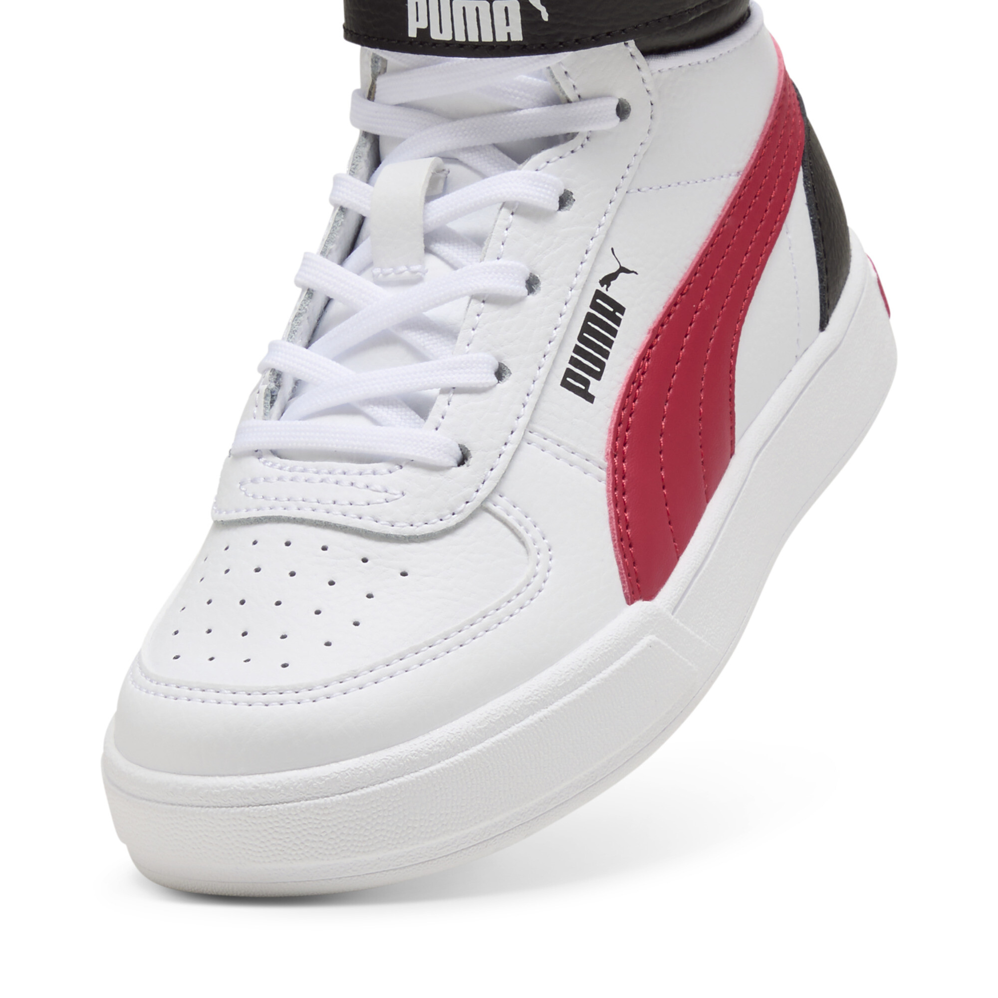 Caven Mid sneakers, Zwart/Rood, Maat 32 | PUMA