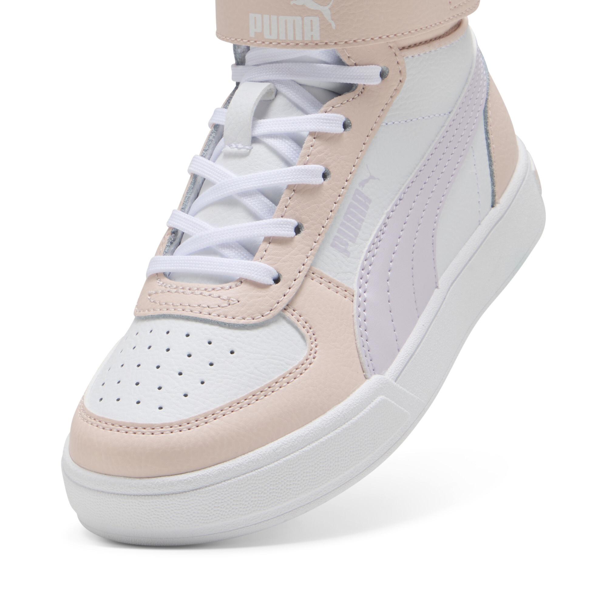 Caven Mid sneakers, Roze/Wit, Maat 32,5 | PUMA
