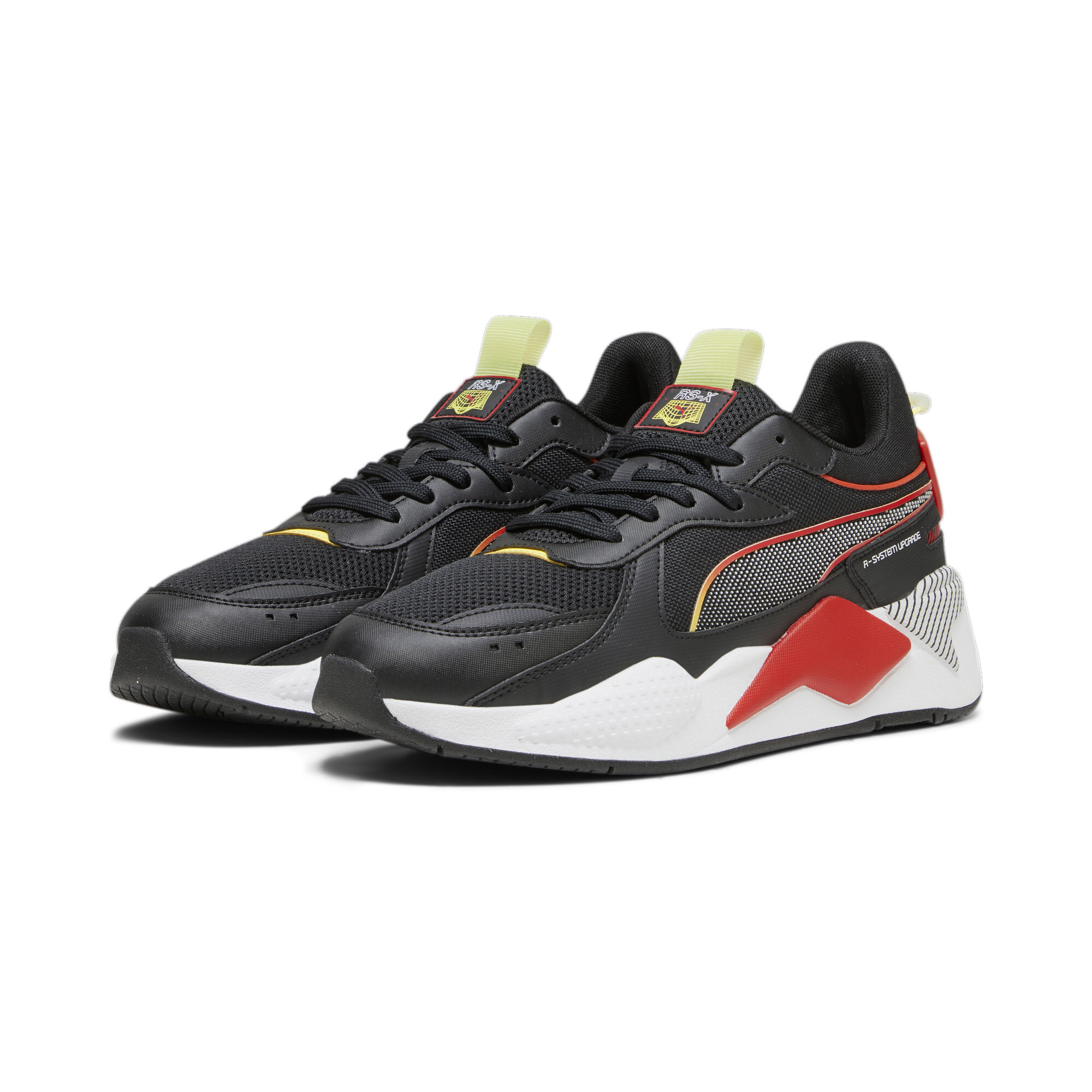 Men's PUMA RS-X 3D Sneakers In Black, Size EU 38.5