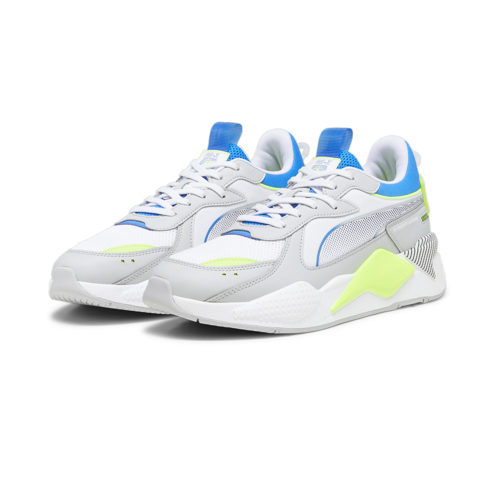 Men's PUMA RS-X 3D Sneakers In White, Size EU 44