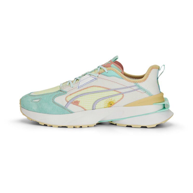 PUMA Pwrframe OP-1 Kidult Unisex Sneakers, White/green
