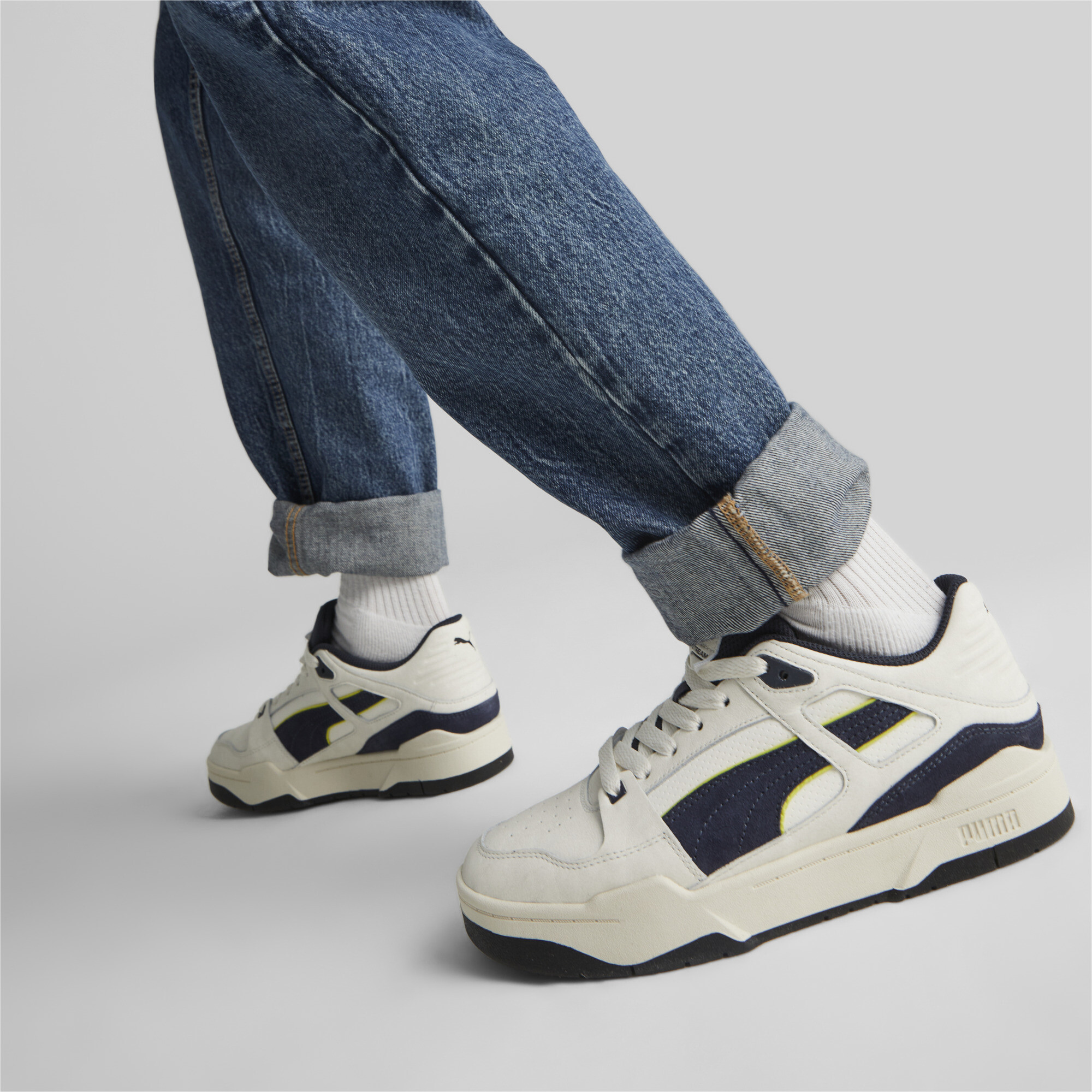 Men's PUMA Slipstream Always On Sneakers In White, Size EU 44.5