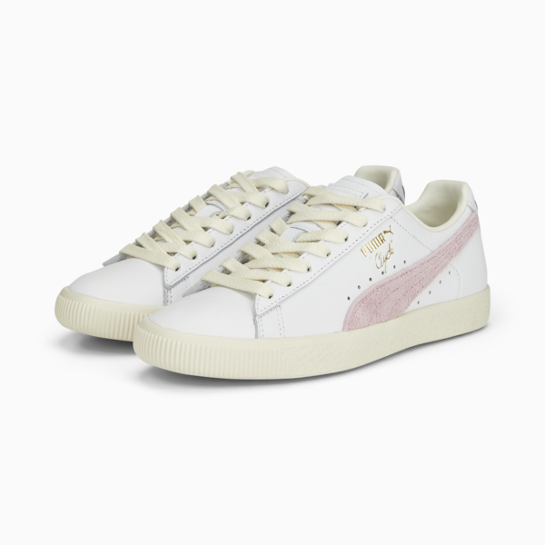 Zapatillas Clyde Base, PUMA White-Pearl Pink-Puma Team Gold, large-ARG