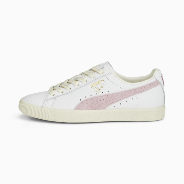 Zapatillas Clyde Base, PUMA White-Pearl Pink-Puma Team Gold, large-ARG